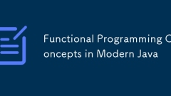 Functional Programming Concepts in Modern Java