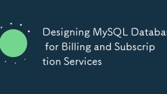 Concevoir des bases de données MySQL pour les services de facturation et d'abonnement