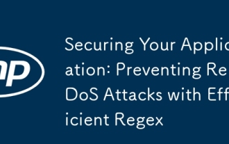 Securing Your Application: Preventing ReDoS Attacks with Efficient Regex