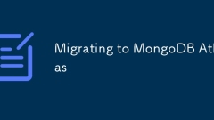 Migrating to MongoDB Atlas