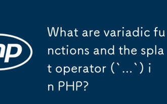 Quelles sont les fonctions variadiques et l'opérateur SPLAT (`...`) en PHP?