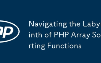 Naviguer dans le labyrinthe des fonctions de tri de tableau PHP