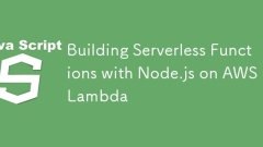 AWS Lambda에서 Node.js를 사용하여 서버리스 기능을 구축합니다