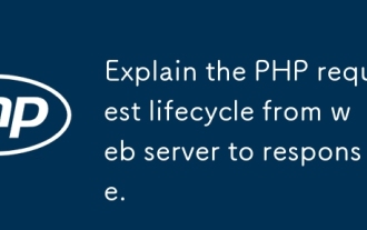 Terangkan kitaran hayat permintaan PHP dari pelayan web untuk memberi respons.