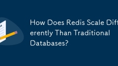 Redisは、従来のデータベースとどのように異なりますか?