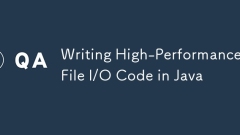 Writing High-Performance File I/O Code in Java