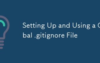 Menyediakan dan menggunakan fail .gitignore global