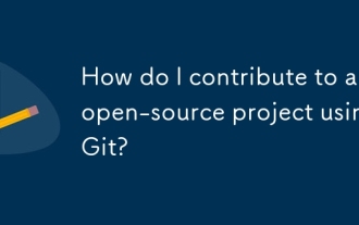 Wie halte ich mit Git zu einem Open-Source-Projekt bei?