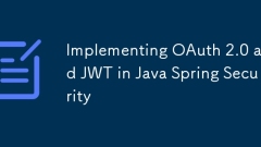 Java Spring Security?? OAUTH 2.0 ? JWT ??