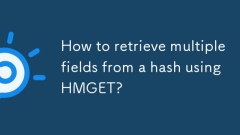 How to retrieve multiple fields from a hash using HMGET?