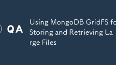 Using MongoDB GridFS for Storing and Retrieving Large Files