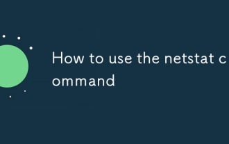 NetStatコマンドの使用方法