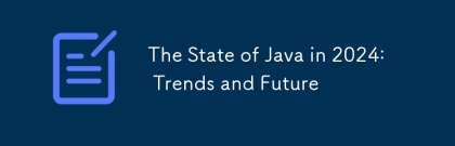 Java狀態在2024年：趨勢和未來