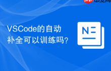 VSCode的自动补全可以训练吗？