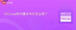 VSCode的内置命令行怎么用？