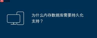 为什么内存数据库需要持久化支持？