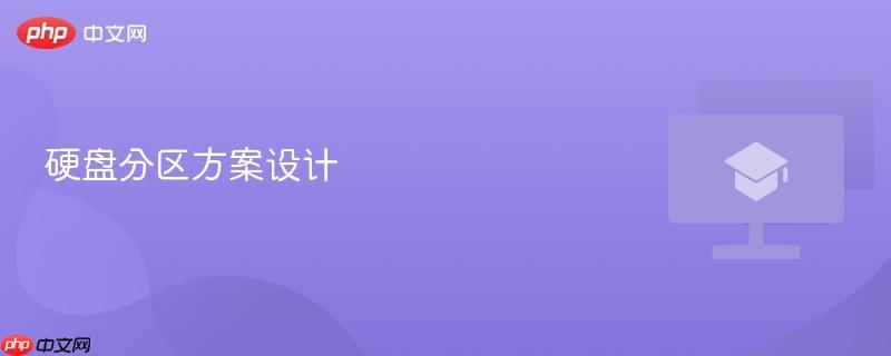 硬盘分区方案设计
