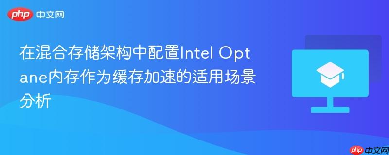 在混合存储架构中配置Intel Optane内存作为缓存加速的适用场景分析