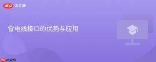 雷电线接口的优势与应用