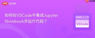 如何在vscode中集成jupyter notebook并运行代码?