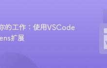 可视化你的工作：使用VSCode的GitLens扩展