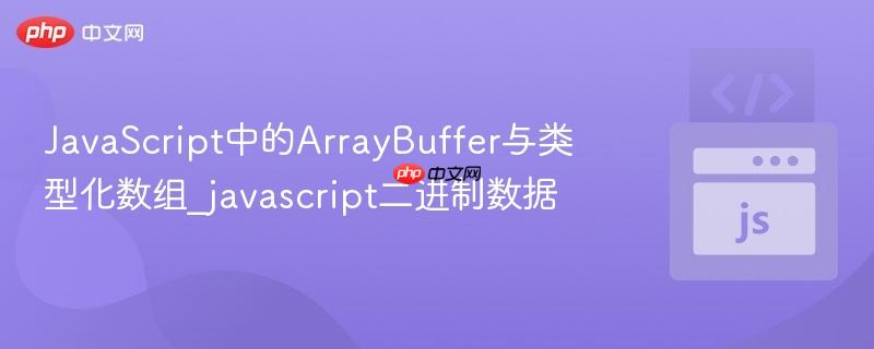 javascript中的arraybuffer与类型化数组_javascript二进制数据