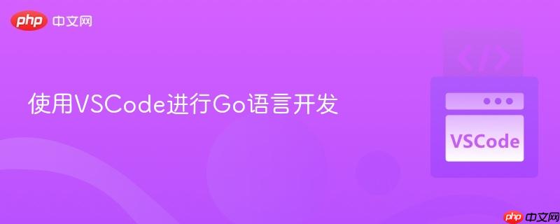 使用vscode进行go语言开发
