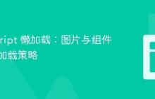 JavaScript 懒加载：图片与组件的延迟加载策略