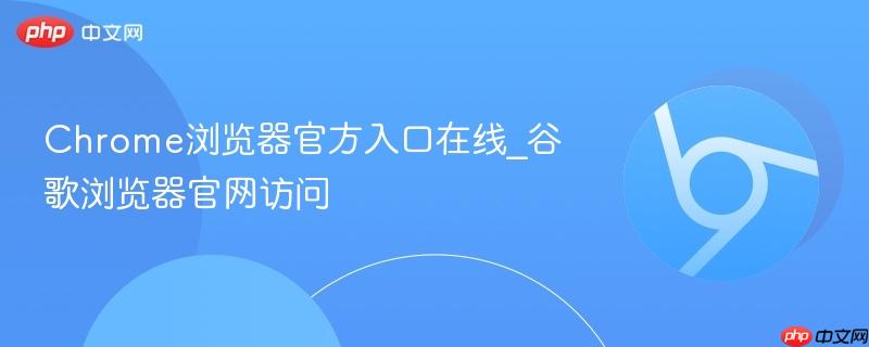 chrome浏览器官方入口在线_谷歌浏览器官网访问