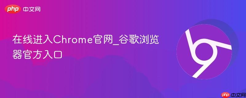 在线进入chrome官网_谷歌浏览器官方入口
