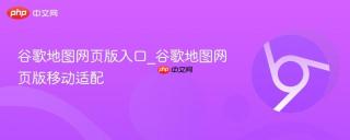 谷歌地图网页版入口_谷歌地图网页版移动适配