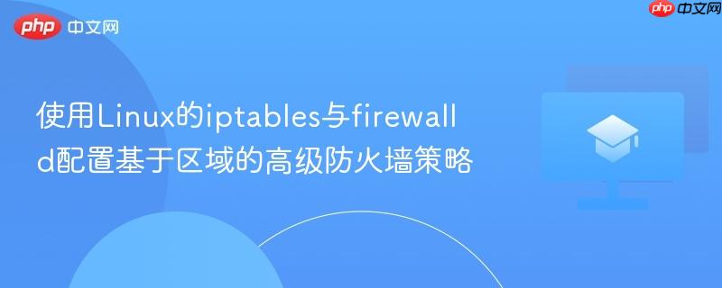 使用linux的iptables与firewalld配置基于区域的高级防火墙策略