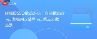 旗舰级SSD散热对决：自带散热片 vs. 主板M.2装甲 vs. 第三方散热器