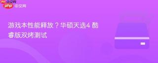 游戏本性能释放？华硕天选4 酷睿版双烤测试