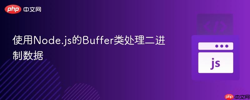 使用node.js的buffer类处理二进制数据