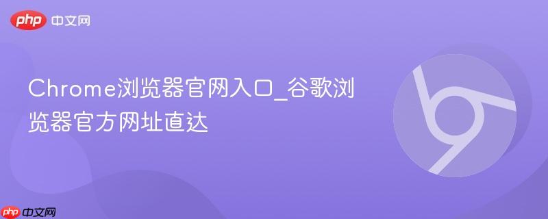 chrome浏览器官网入口_谷歌浏览器官方网址直达