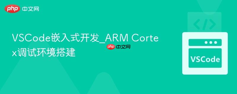 vscode嵌入式开发_arm cortex调试环境搭建