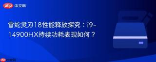 雷蛇灵刃18性能释放探究：i9-14900HX持续功耗表现如何？