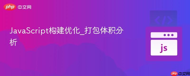 javascript构建优化_打包体积分析