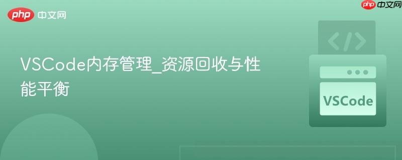 vscode内存管理_资源回收与性能平衡