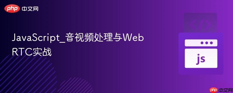 javascript_音视频处理与webrtc实战