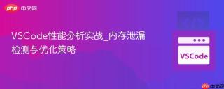 VSCode性能分析实战_内存泄漏检测与优化策略