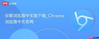谷歌浏览器中文版下载_chrome浏览器中文官网