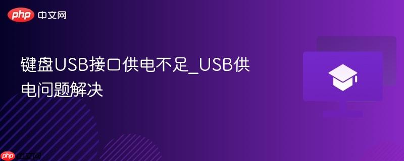 键盘usb接口供电不足_usb供电问题解决