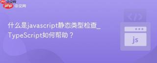 什么是javascript静态类型检查_typescript如何帮助?
