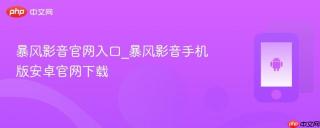 暴风影音官网入口_暴风影音手机版安卓官网下载