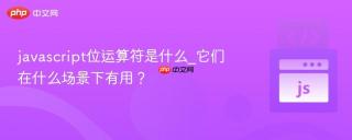 javascript位运算符是什么_它们在什么场景下有用？