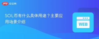 SOL币有什么具体用途？主要应用场景介绍