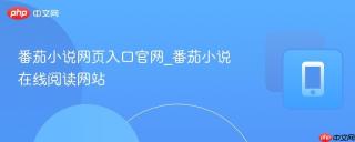 番茄小说网页入口官网_番茄小说在线阅读网站
