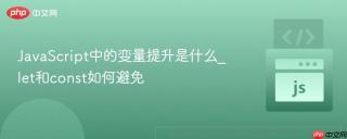 javascript中的变量提升是什么_let和const如何避免